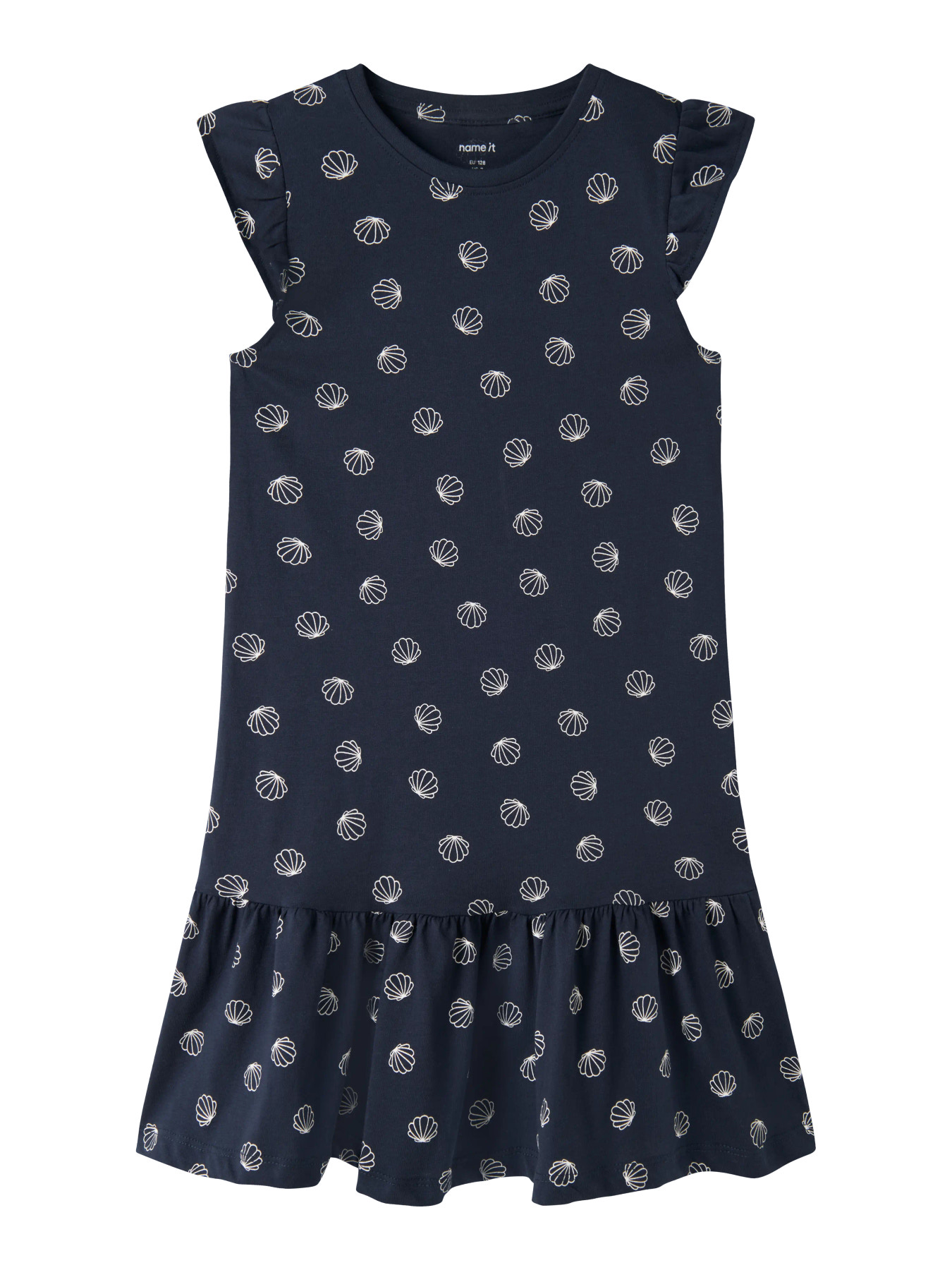 NAME IT Kjole Vida Navy Blazer Sea Shells