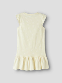 NAME IT Kjole Vida Pear Sorbet Sea Shells