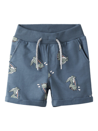 NAME IT Sweat Shorts Vermo Blue Mirage Dino Surf