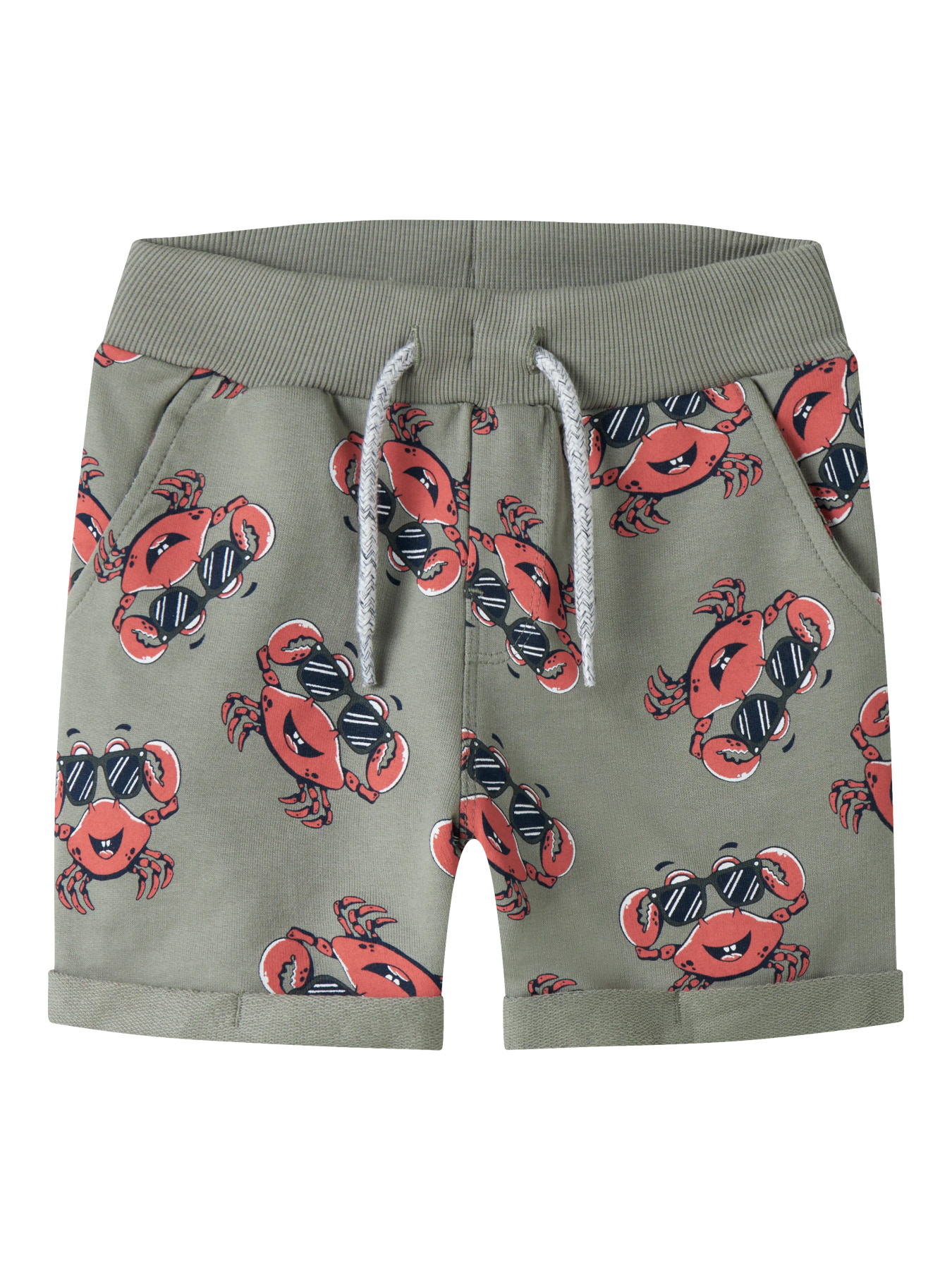 Name It Sweatshorts - NmmVermo - Shadow/Crab