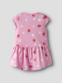 NAME IT Kjole Vigga Pink Frosting Strawberry