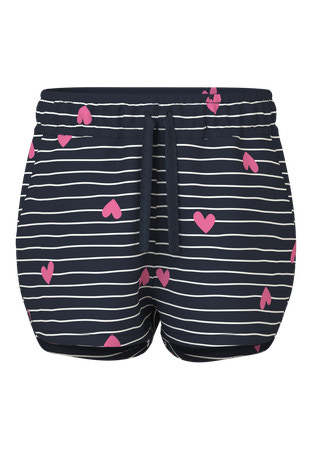 NAME IT Shorts Vigga Dark Sapphire Hearts