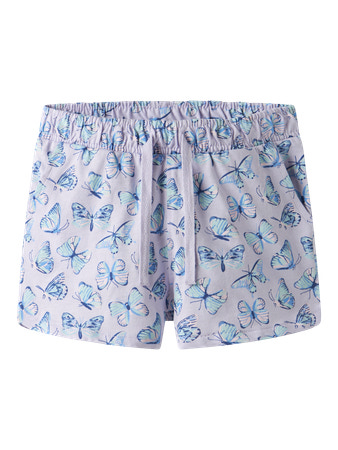 NAME IT Shorts Vigga Purple Heather Butterflies