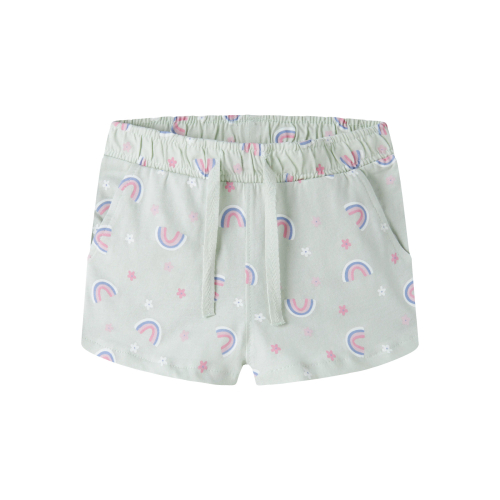 Name It Shorts - Noos - NmfVigga - Pale Aqua/Rainbow