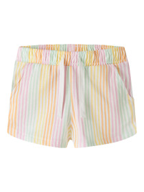 NAME IT Shorts Vigga Bright White Stripe