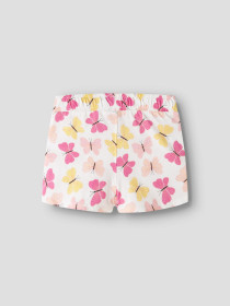 NAME IT Shorts Vigga Bright White Butterfly