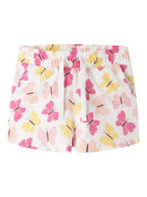 NAME IT Shorts Vigga Bright White Butterfly
