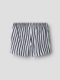 NAME IT Shorts Vigga Bright White Dark Sapphire Stripes