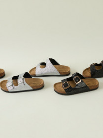 NAME IT Sandaler Flora Silver Colour