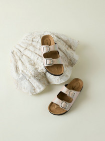 NAME IT Sandaler Flora Cloud Dancer Small Glitter