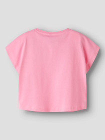 NAME IT T-shirt Vilma Pink Drink Cheetha