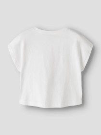 NAME IT T-shirt Vilma Bright White Coconut