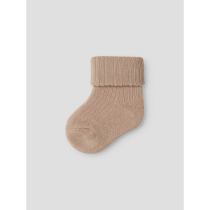 NAME IT 2-Pak Strømper Nugat Antique White Sesame