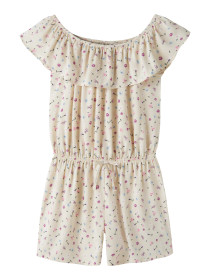 NAME IT Playsuit Vinaya Almond Milk