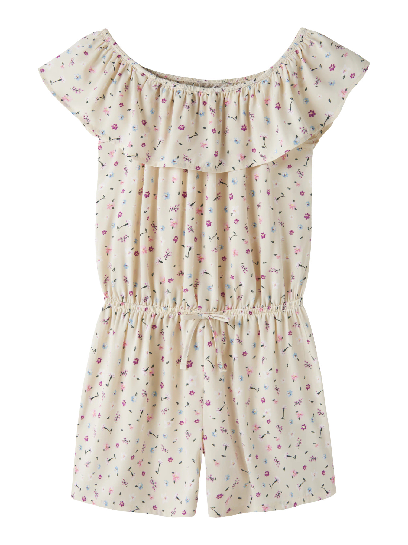 NAME IT Playsuit Vinaya Almond Milk billede