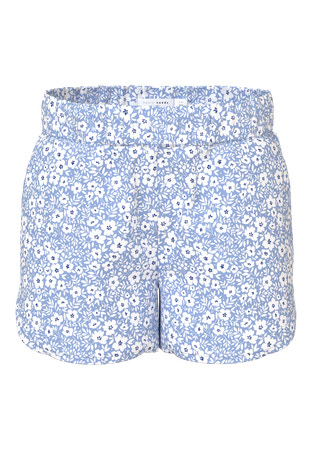 Name It Vinaya Shorts - Serenity White Flower