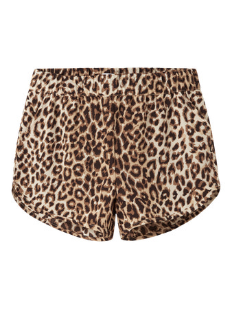 NAME IT Shorts Vinaya Black Leopard