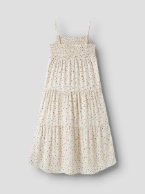 NAME IT Strop Kjole Vinaya Almond Milk