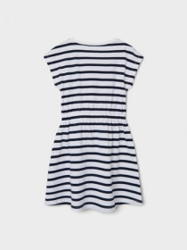 NAME IT Kortærmet Kjole Mie Dark Sapphire Stripes