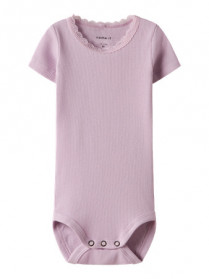 NAME IT Modal Body Kortærmet Kab Winsome Orchid