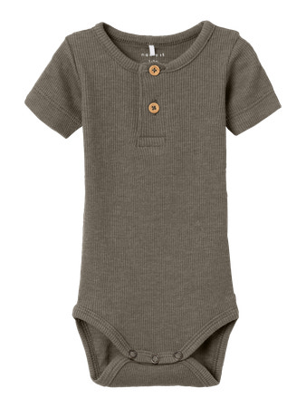 NAME IT Modal Body Kortærmet Kab Bungee Cord Melange