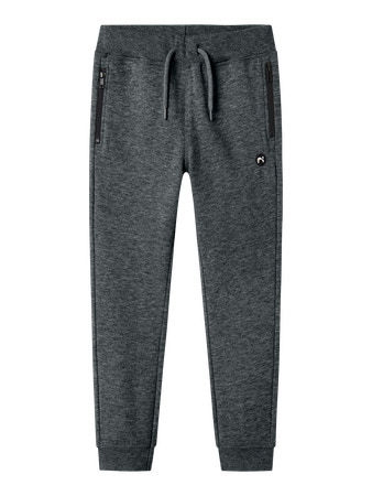 Name It NkmVimo Noos Sweatpants - Mørkegråmeleret