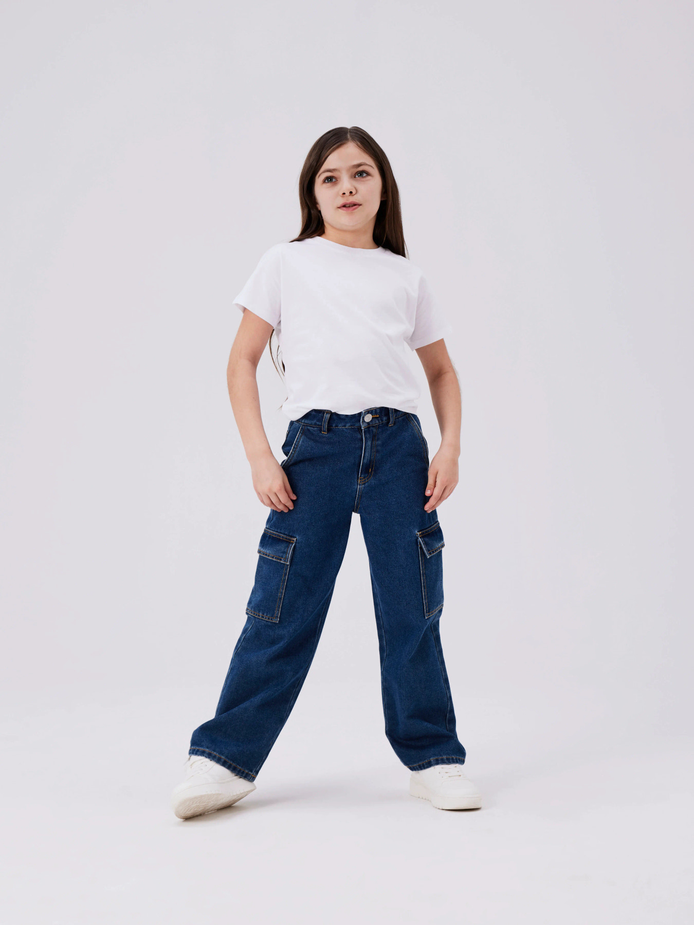 Name It Jeans - Cargo - Noos - NkfRose - Dark Blue Denim