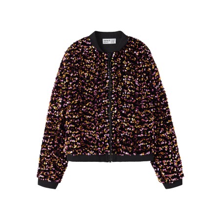 NAME IT Paillet Bomberjakke Runica Gold Colour