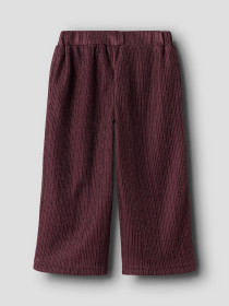 NAME IT Glimmer Wide Bukser Frisilk Burgundy