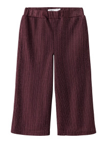 NAME IT Glimmer Wide Bukser Frisilk Burgundy