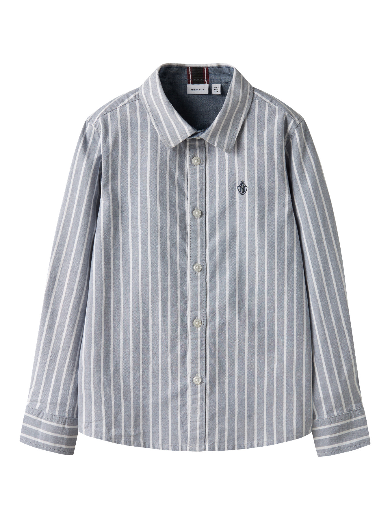 NAME IT Skjorte Rekid Flint Stone Thin Stripe