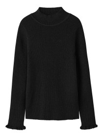 NAME IT Striktrøje Riaglitter Black