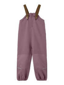 NAME IT Softshell Bib Bukser Alfa08 Grape Shake