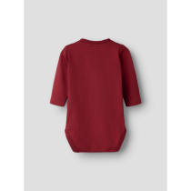NAME IT Body Rajul Red Dahlia Min Første Jul