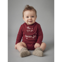 NAME IT Body Rajul Red Dahlia Min Første Jul
