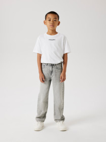NAME IT Jeans Ryan Straight Light Grey Denim