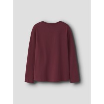NAME IT Bluse Vix Burgundy Out And About