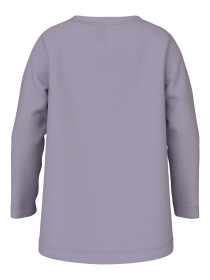 NAME IT Bluse Violet Lavender Gray