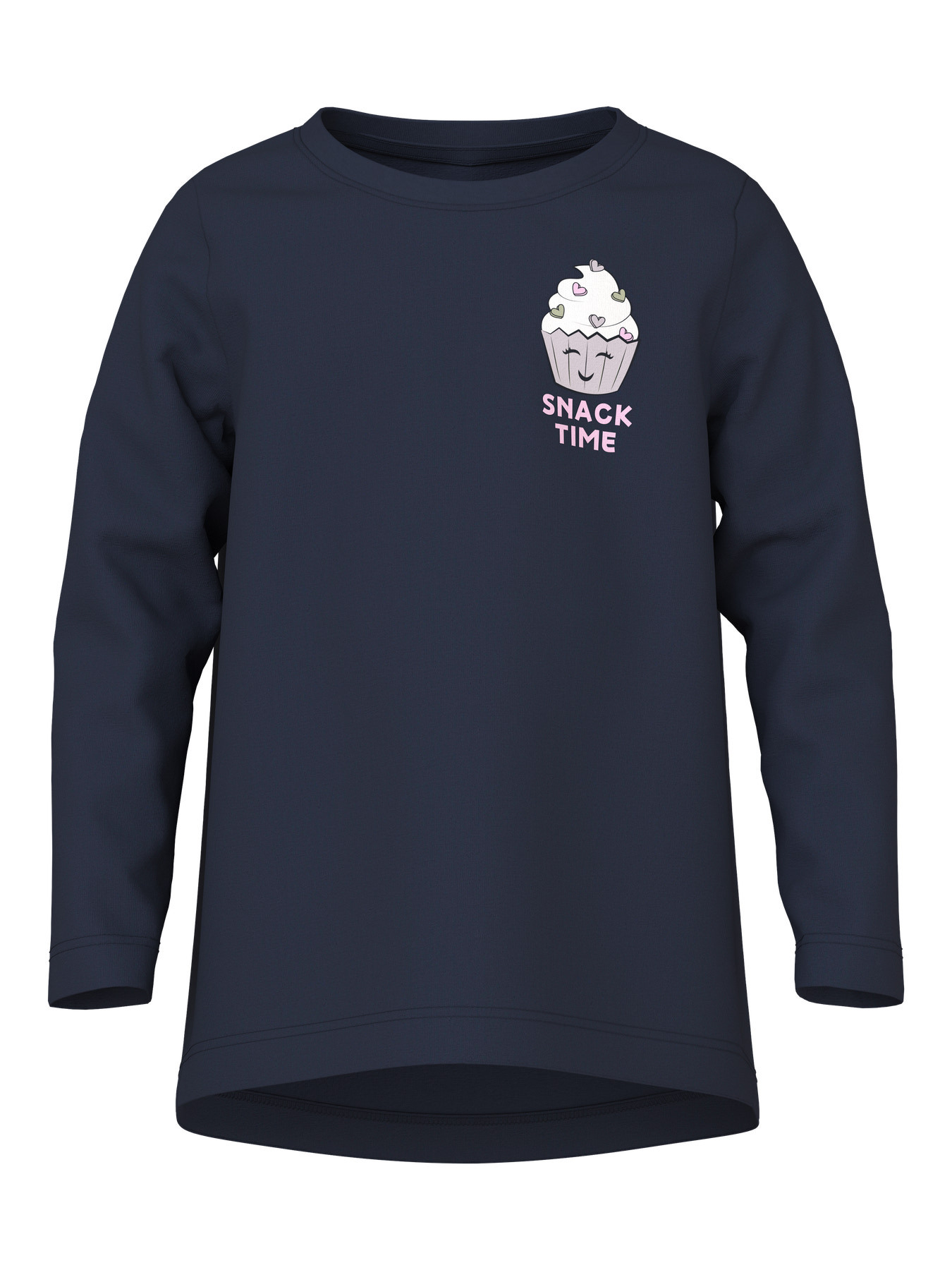 Name it Bluse - NmfViolet - Navy Blazer/Snack Time