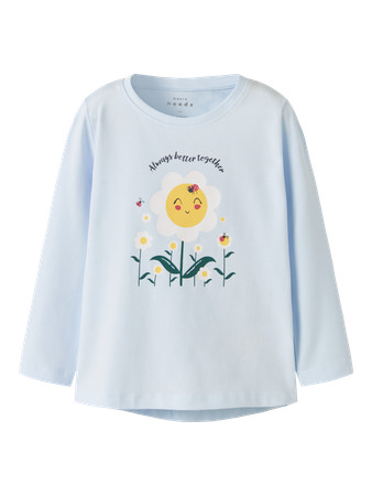Name It Vix Langærmet Bluse - Country Air Flower
