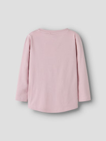 NAME IT Bluse Vix Burnished Lilac Glitter Heart