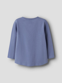 NAME IT Bluse Vix Blue Ice Dot Bow