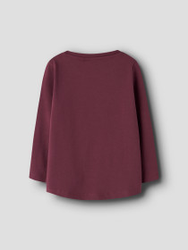 NAME IT Bluse Vix Burgundy Cerises