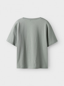 NAME IT T-shirt Vango Slate Gray Bike