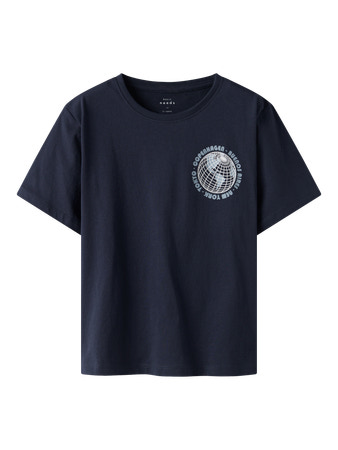Name It NkmVagno T-shirt - Navy Blazer/Globus
