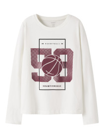 NAME IT Bluse Vux Cloud Dancer 98