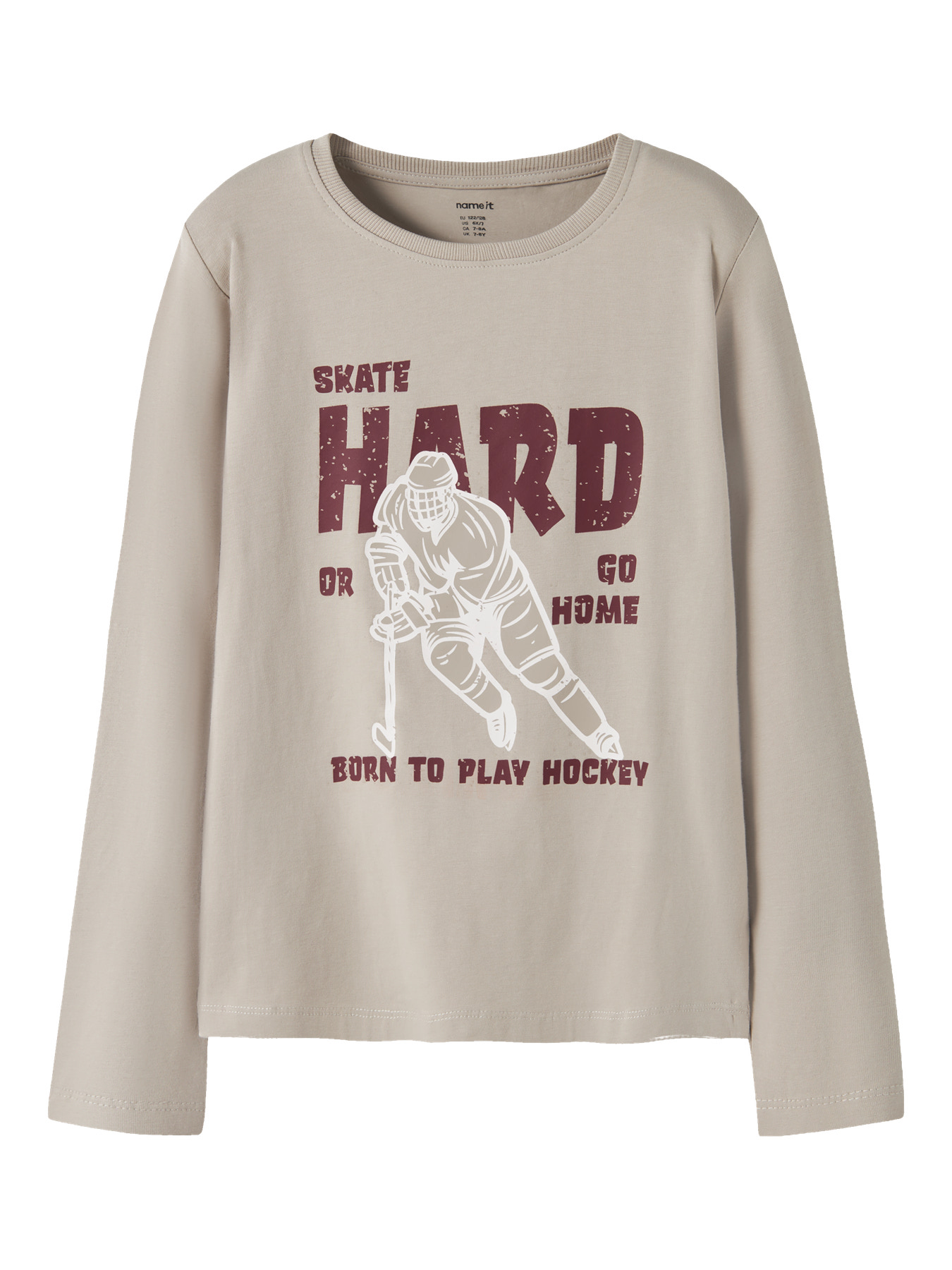 NAME IT Bluse Vux Island Fossil Hockey