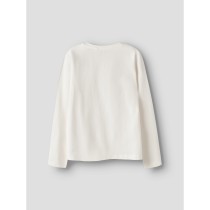 NAME IT Langærmet Bluse Vux Cloud Dancer Gamer
