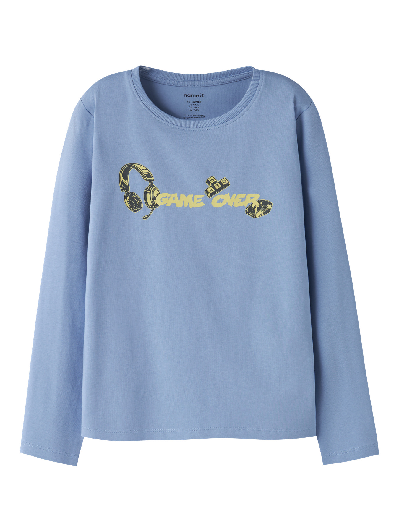 NAME IT Langærmet Bluse Vux Endless Sky Game Over