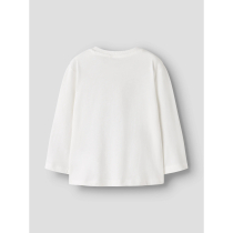 NAME IT Løs Langærmet Bluse Vagno Cloud Dancer Fox 